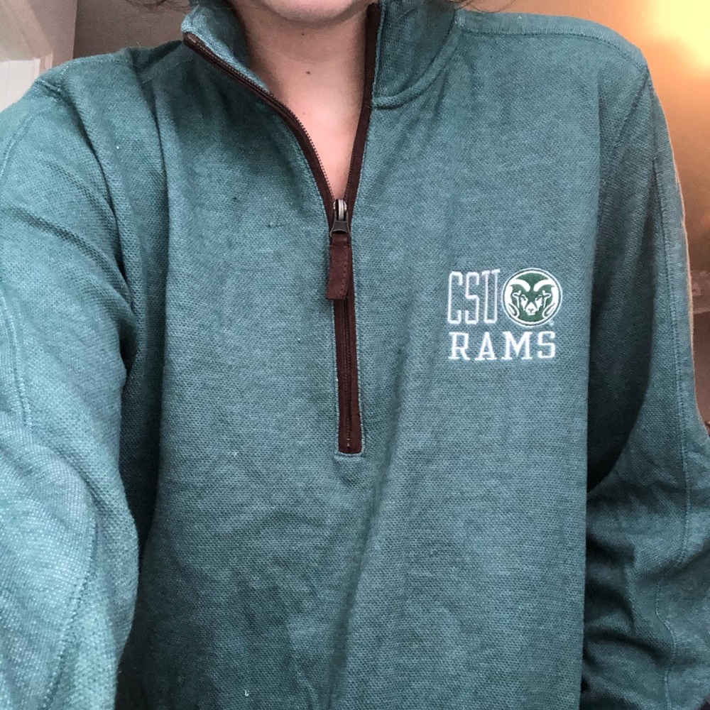 CSU quarter zip